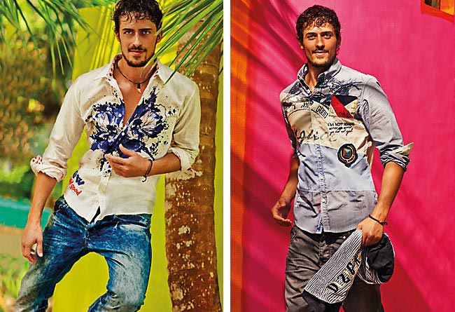 Desigual Men's Shirts Spring Summer 2012 -  Eric Monjoin showing of new and good collection