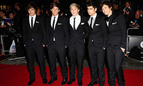 One Direction 2012 - Red Carpet Suits