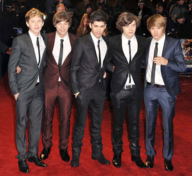 One Direction 2012 - Red Carpet Suits