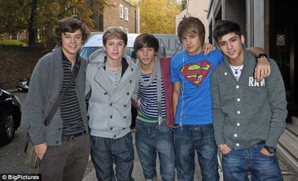 One Direction 2012 Casual Wear