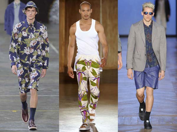 Givenchy Men floral pants, shorts , shirts
