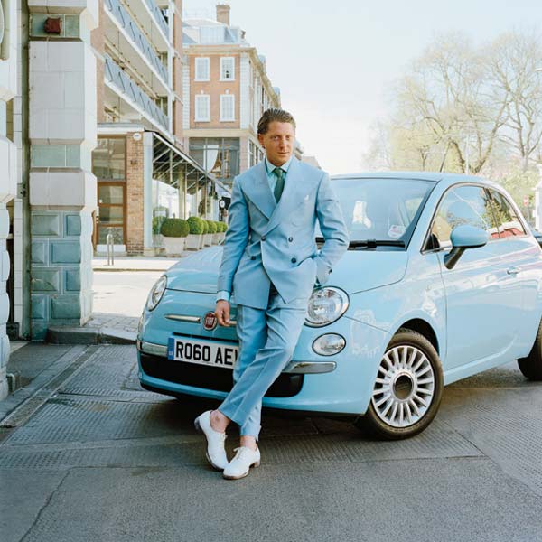 Blue Suits For men - Fiat 500
