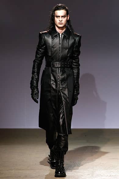 matrix leather jacket by Garteh Pugh