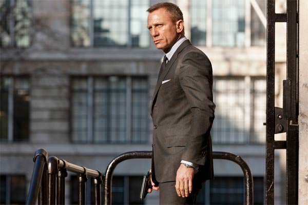 Skyfall James Bond suit grey by Tom Ford