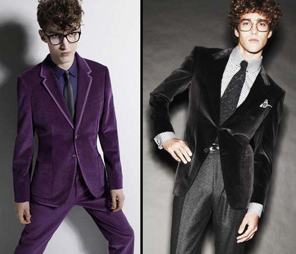 velvet suits for 2012