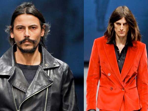 Long hair is back for men 2013 - from the catwalk