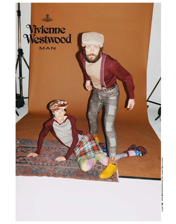vivienne westwood man 2012 - model with beard - Andreas Kronthaler