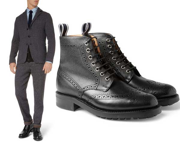 Oliver Spencer boots 2012 - brogued boots