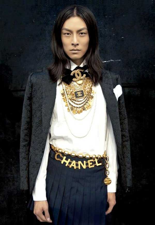 David Chiang male model asia chanel