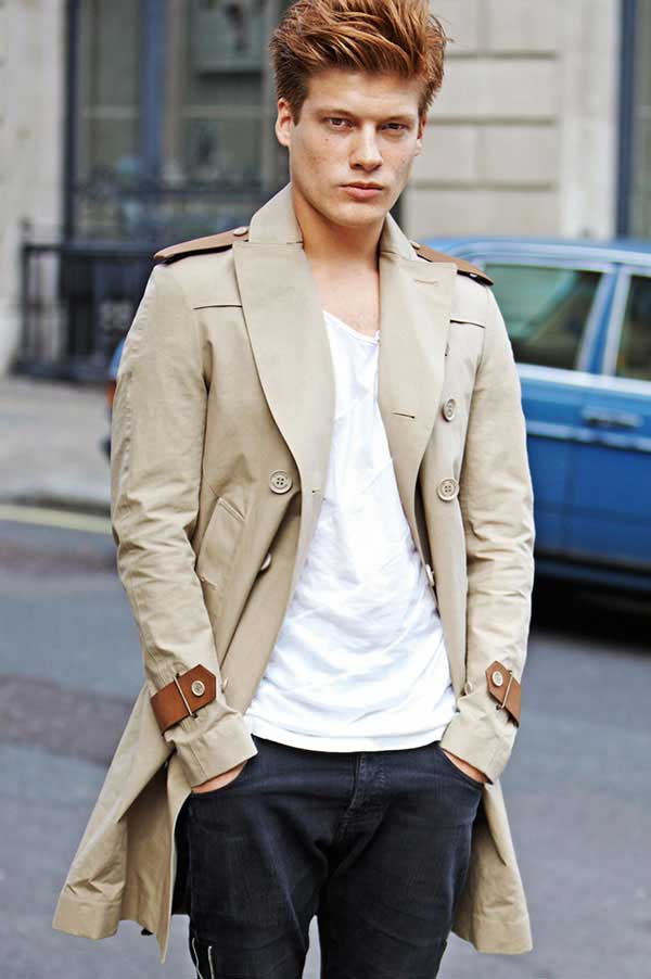 jonny burt - burberry - beige jacket - 2012