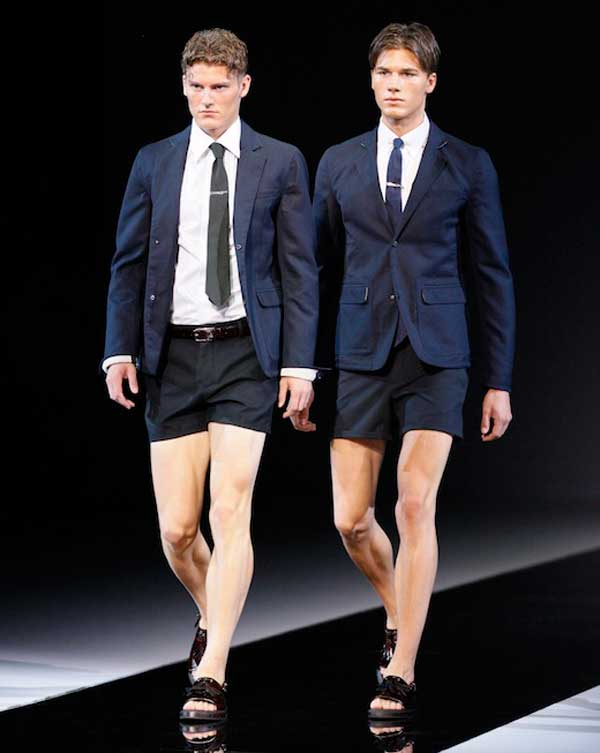 EMPORIO ARMANI SS 2013 shorts for men