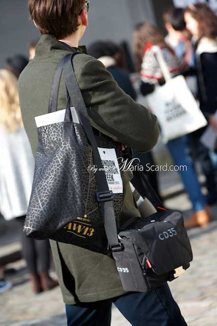 London Fashion Week 2013 - Photographers in action