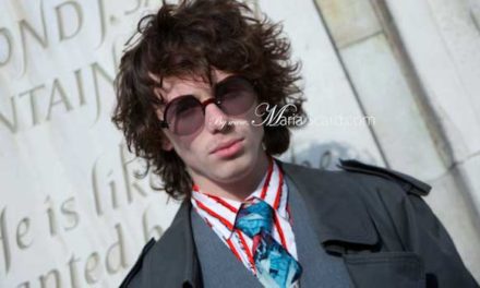 Grey Suit – Pinstripe Shirts & Chunky Printed Ties