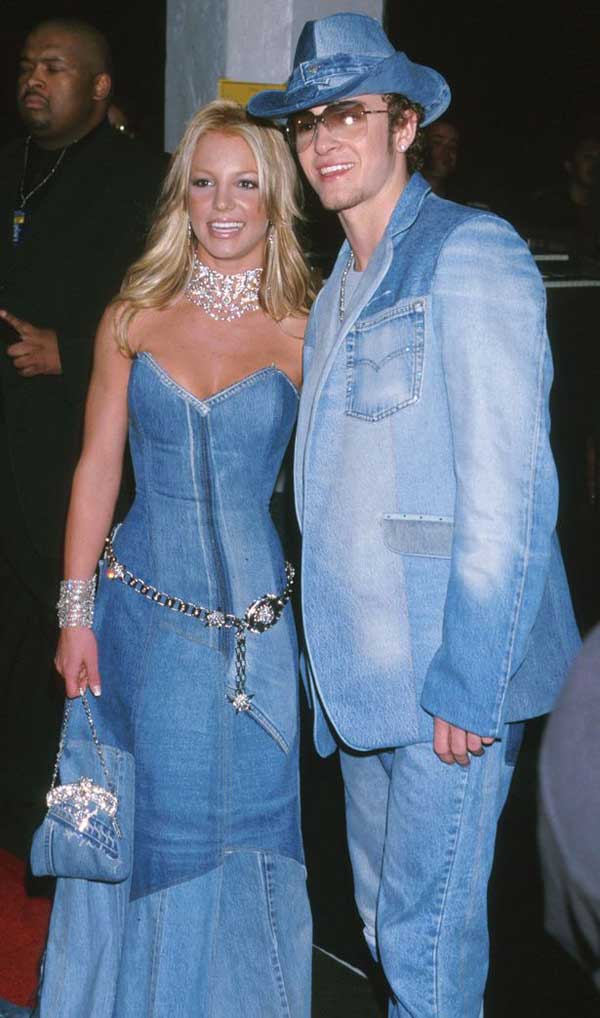 Britney Spears - Double denim outfits