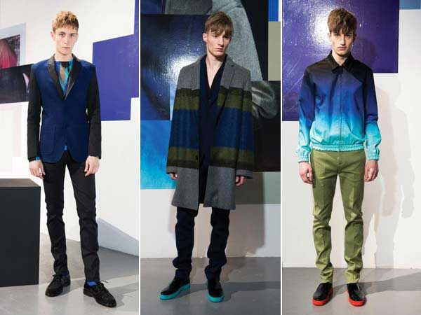 Jonathan Saunders - Two tone suits and jackets