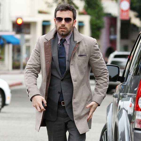 grey suit - Ben Affleck 2013