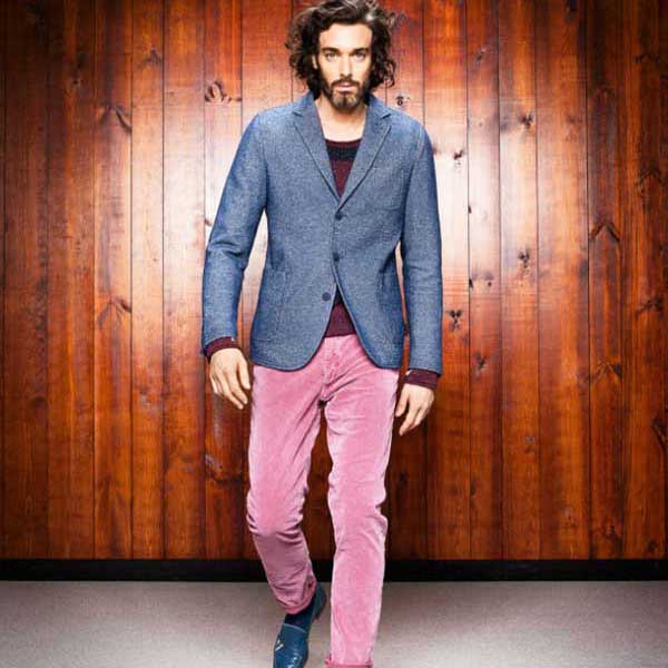 pink chinos for men 2013