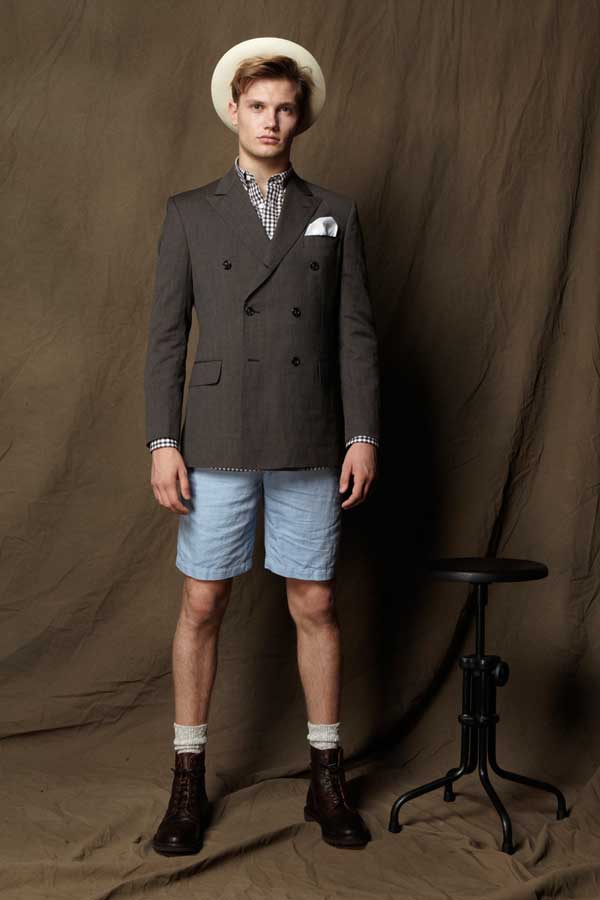 Shorts for men - blue denim summer 2013