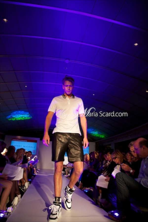 Harvey Nichols - McQ, Polo shirt, Givenchy leather shorts