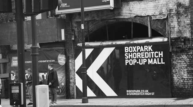 Box Park - Shorditch East London