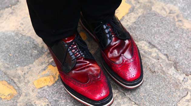 Shoreditch East London - Funky shoes for men