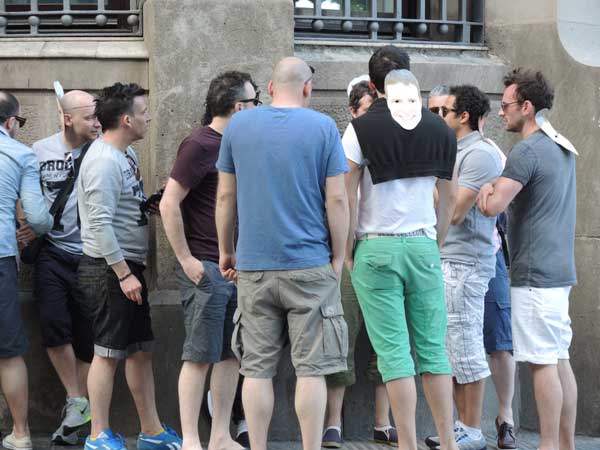 Men in Barcelona 2013