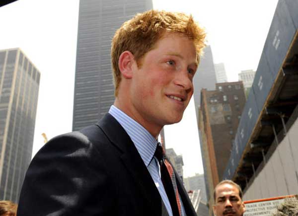 Prince Harry - New York - Latest Hairstyles for 2013