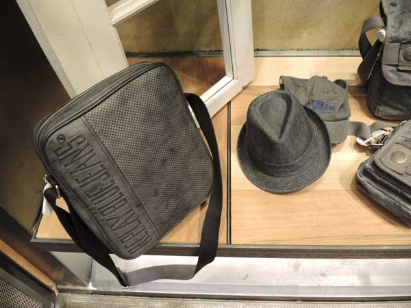 REPLAY - mans bag and fedora hats men 2013