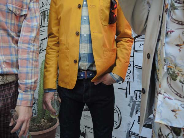 Hentsch Man - Spring Summer 2014 Collection - Mustard Jacket