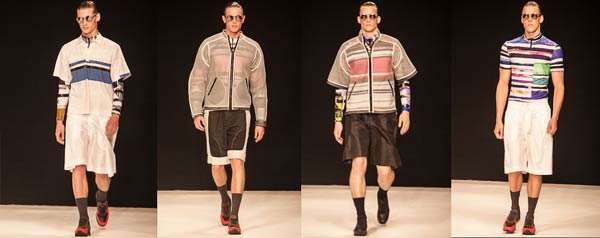 James Long Spring Summer 2014 Collection for Men displayed at London Collections Men