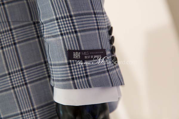 Marks & Spencer - Best of British Logo - On checkered suit