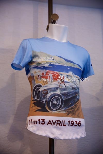 Orlebar Brown - Monaco Collection T - Shirt with Vintage car print