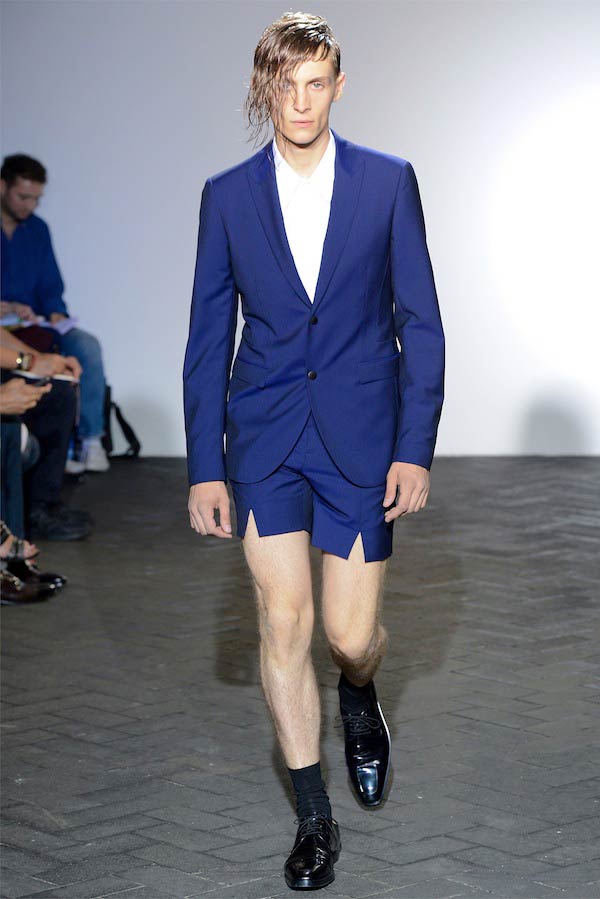 Raf Simons - Electric suit shorts for men