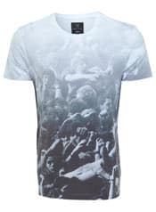 Reggie Yates Mosh Pit Scene Printed T-Shirt