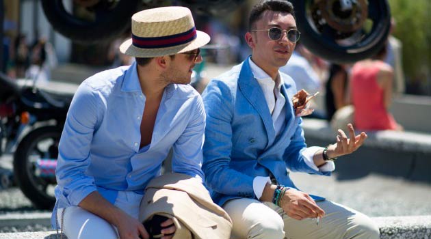 Summer blue blazers for men 2013