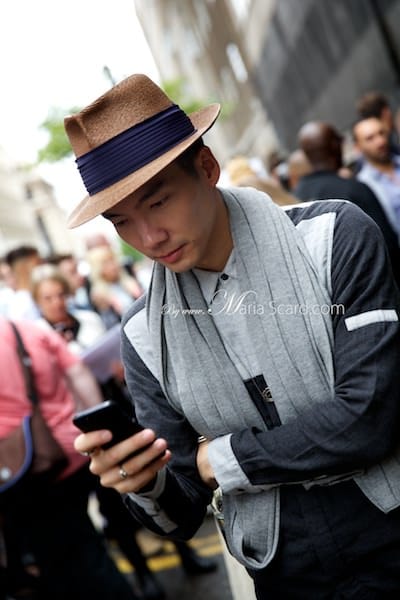 Scarves for men 2013 and fedora hats
