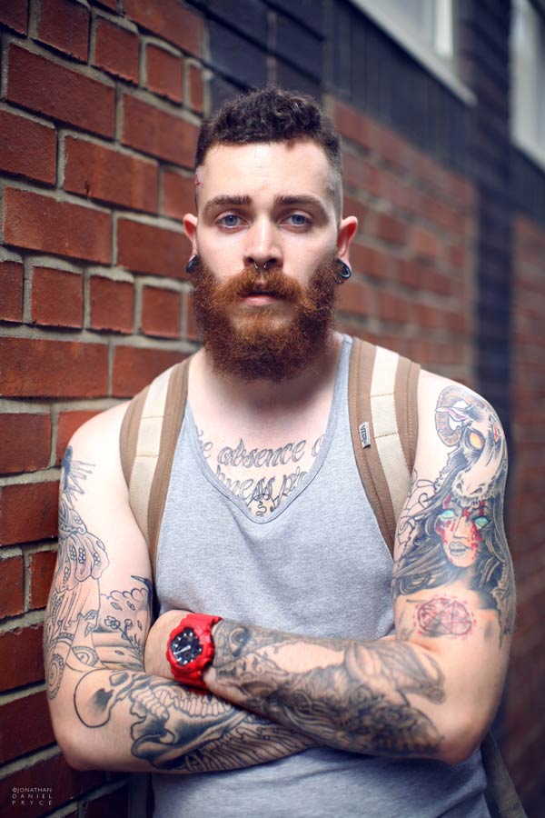 Jonathan Daniel Pryce - Photographer Beards Fashion
