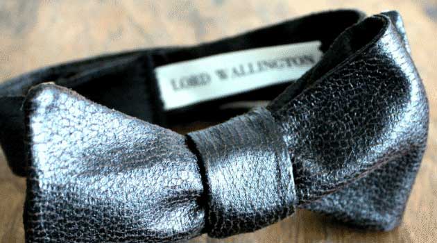 Leather Bow Ties For Men