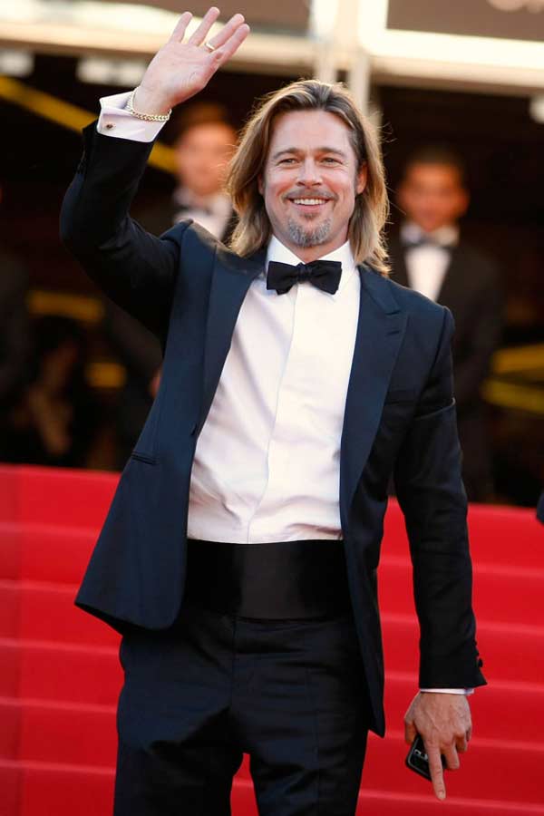 Brad Pitt - Black Tie Suit Cannes Festival
