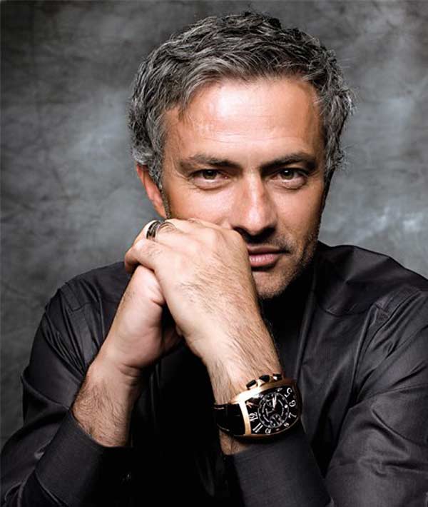 Jose Mourinho Classic cut crop hairstyle for men