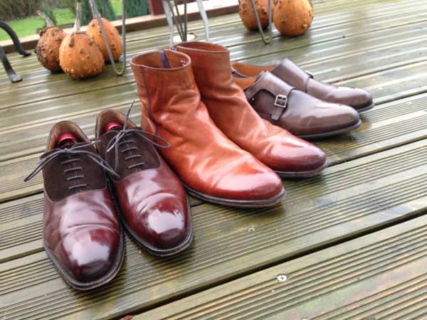 Winter brogues and boots for men