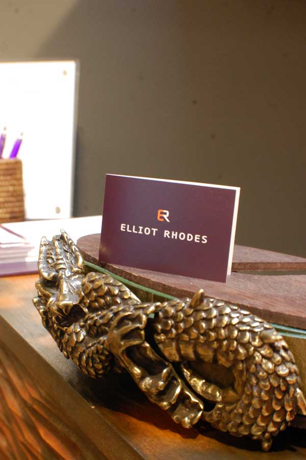 Elliot Rhodes - belts Harrods 