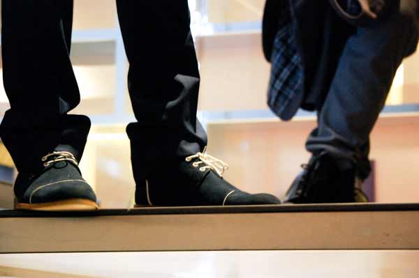 Men's shoes at the Young Designer Awards