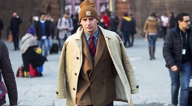 Pitti Uomo - Beanie worn with tailored suits