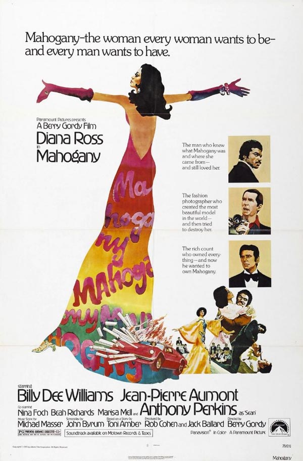 Mahogany. Directed by Berry Gordy, 1975 featuring Diana Ross
