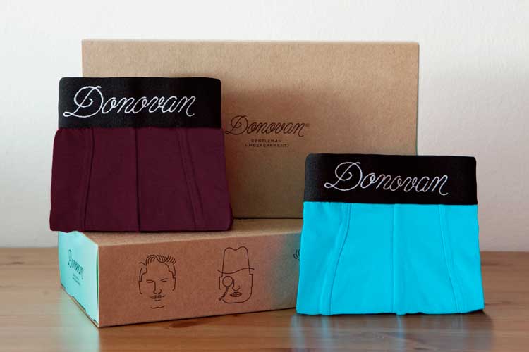 Donovan Gentleman Undergarments - For The Perfect Packaging