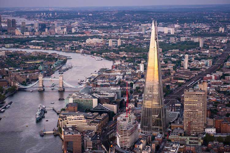 Aerial-Views-Of-The-Shard