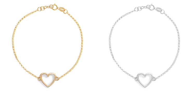 Mejuri-heart-braclets-in-gold-and-silver