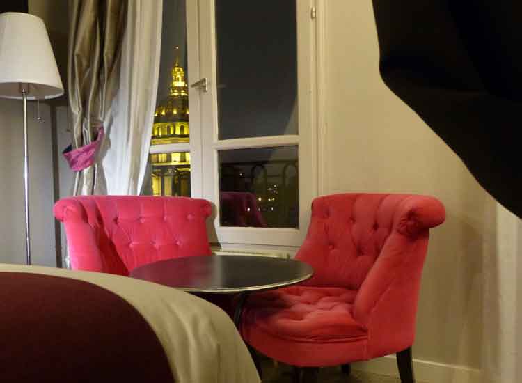Hotel De France Invalides - A View Of The Golden Dome Paris Gracie Opulanza (1)