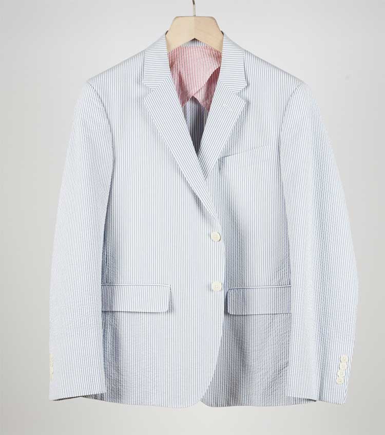 GRAVIER-SPORTCOAT---BLUE-SEERSUCKER Hasbro ss16